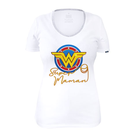 T-shirt femme Super Maman - Héroïne