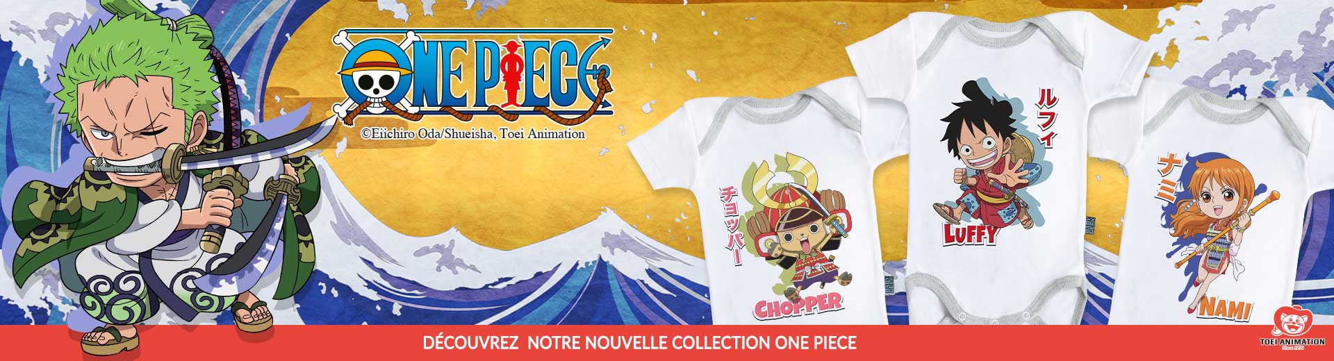 Les nouveautés One Piece arrivent sur Baby geek title=